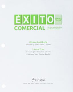 Bundle: Éxito Comercial, Loose-Leaf Version, 7th + MindTap Spanish, 4 Term (24 Months) Printed Access Card