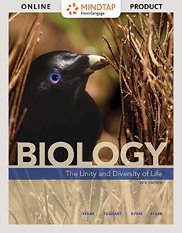 Bundle: Biology: the Unity and Diversity of Life, Loose-Leaf Version, 15th + MindTap Biology, 1 Term (6 Months) Printed Access Card