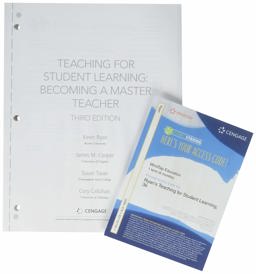 Bundle: Teaching for Student Learning: Becoming a Master Teacher, Loose-Leaf Version, 3rd + MindTap Education, 1 Term (6 Months) Printed Access Card 3rd 9781337883023 Front Cover
