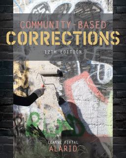 COMMUNITY-BASED CORRECTIONS-W/MINDTAP  9781337886475 Front Cover