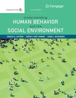 MindTap Social Work for Zastrow/Kirst-Ashman/Hessenauer's Empowerment Series: Understanding Human Behavior and the Social Environment, 11th Edition [Instant Access], 2 terms (12 months) 11th 9781337906395 Front Cover