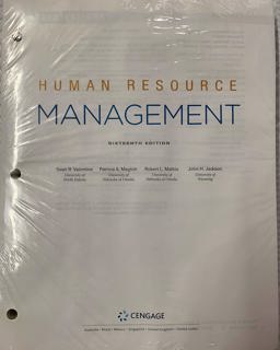 Human Resource Management Human Resource Management