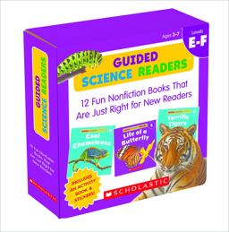 Guided Science Readers Parent Pack: Levels E-F  9781338091182 Front Cover