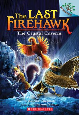 Crystal Caverns: a Branches Book (the Last Firehawk #2)  9781338122510 Front Cover