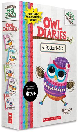 Owl Diaries, Books 1-5: a Branches Box Set  9781338144314 Front Cover