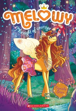 Night of Courage (Melowy #3)  9781338151787 Front Cover