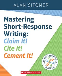 Mastering Short Response Writing  9781338157772 Front Cover