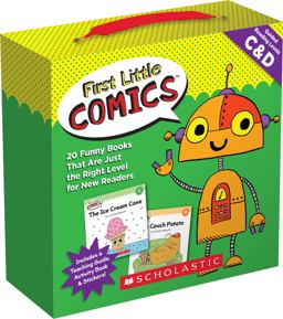 First Little Comics Parent Pack: Levels C and D