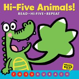 Hi-Five Animals! (a Never Bored Book!)  9781338245677 Front Cover