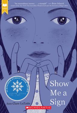 Show Me a Sign (Show Me a Sign, Book 1)  9781338255829 Front Cover