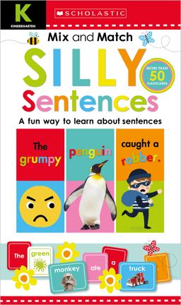 Mix and Match Silly Sentences Kindergarten Workbook: Scholastic Early Learners (Workbook)
