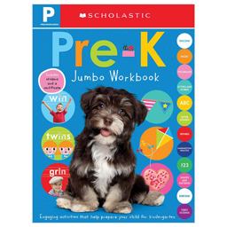 Pre-K Jumbo Workbook: Scholastic Early Learners (Jumbo Workbook)  9781338292152 Front Cover