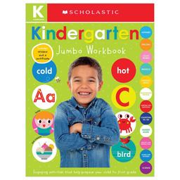 Kindergarten Jumbo Workbook: Scholastic Early Learners (Jumbo Workbook)  9781338292169 Front Cover