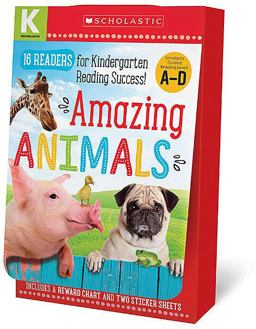 Amazing Animals a-D Kindergarten Box Set: Scholastic Early Learners (Guided Reader)