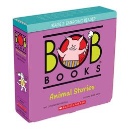 Bob Books - Animal Stories Box Set Phonics, Ages 4 and up, Kindergarten (Stage 2: Emerging Reader) Bob Books - Animal Stories Box Set Phonics, Ages 4 and up, Kindergarten (Stage 2: Emerging Reader)