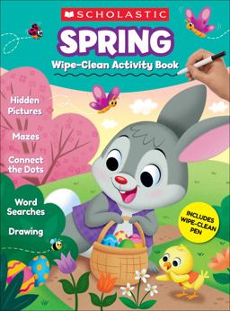 Spring Wipe-Clean Activity Book