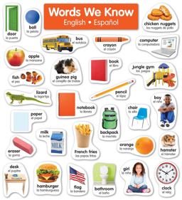 Bulletin Board: English-Spanish Photo Word Wall