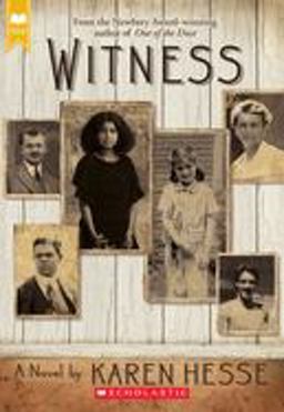 Witness (Scholastic Gold)  9781338359671 Front Cover