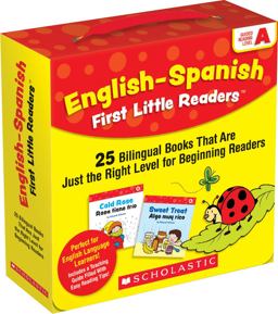 English-Spanish First Little Readers Parent Pack: Level A 25 Bilingual Books That Are Just the Right Level for Beginning Readers  9781338662078 Front Cover