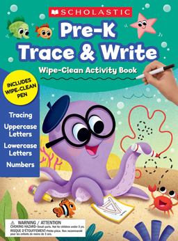 Pre-K Trace and Write Wipe-Clean