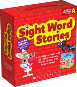 Sight Word Stories: Guided Reading Level A