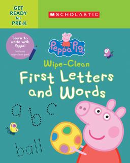 Peppa Pig: Wipe-Clean First Letters and Words