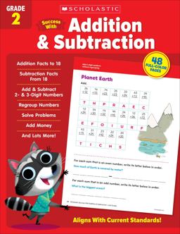 Scholastic Success with Addition and Subtraction Grade 2 Workbook
