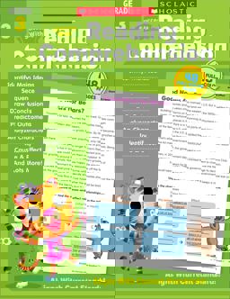 Scholastic Success with Reading Comprehension Grade 3 Workbook  9781338798609 Front Cover