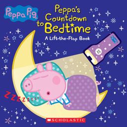 Countdown to Bedtime: Lift-The-Flap Book with Flashlight (Peppa Pig) (Media Tie-in)