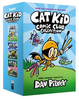 Cat Kid Comic Club #1-3 Boxed Set  9781338864397 Front Cover