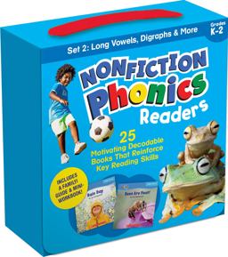 Nonfiction Phonics Readers Set 2: Long Vowels, Digraphs and More (Single-Copy Set)