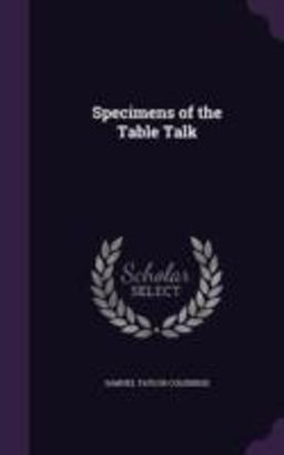 Specimens of the Table Talk
