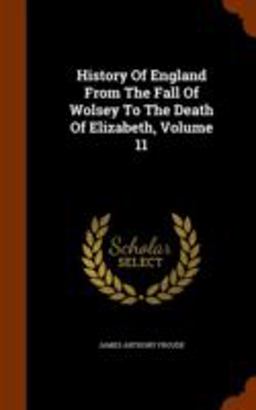 History of England from the Fall of Wolsey to the Death of Elizabeth, Volume 11