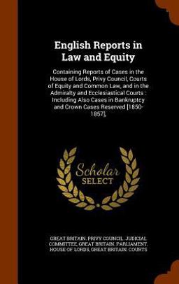 English Reports in Law and Equity