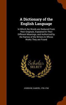 A Dictionary of the English Language