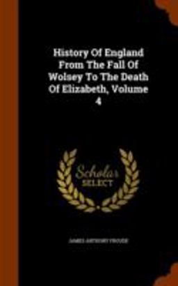 History of England from the Fall of Wolsey to the Death of Elizabeth, Volume 4