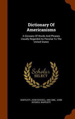 Dictionary of Americanisms