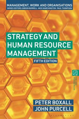 Strategy and Human Resource Management 5th 9781350309869 Front Cover