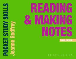 Reading and Making Notes 3rd 9781350321854 Front Cover