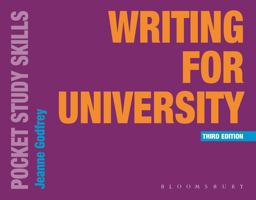 Writing for University 3rd 9781350933675 Front Cover