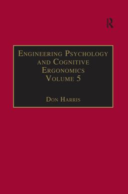 Engineering Psychology and Cognitive Ergonomics