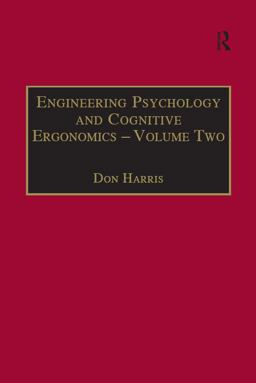 Engineering Psychology and Cognitive Ergonomics
