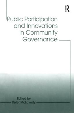 Public Participation and Innovations in Community Governance