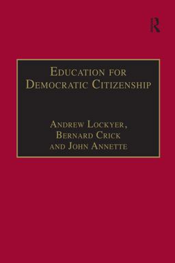 Education for Democratic Citizenship Education for Democratic Citizenship