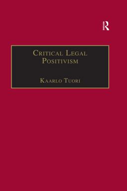 Critical Legal Positivism  9781351947329 Front Cover