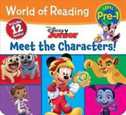 World of Reading Disney Junior Meet the Characters (Pre-Level 1 Box Set)