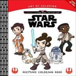 Art of Coloring Journey to Star Wars: the Last Jedi: Keepsake Coloring Book  9781368017541 Front Cover