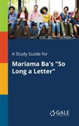 Study Guide for Mariama Ba's So Long a Letter  9781375388221 Front Cover