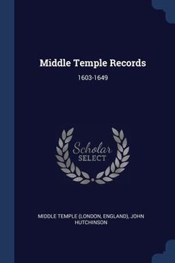 Middle Temple Records