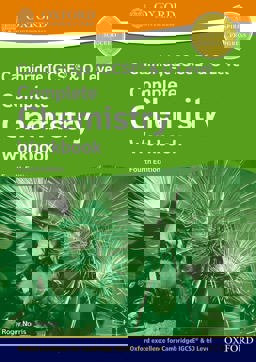 Cambridge IGCSEÂ® and o Level Complete Chemistry Workbook Fourth Edition